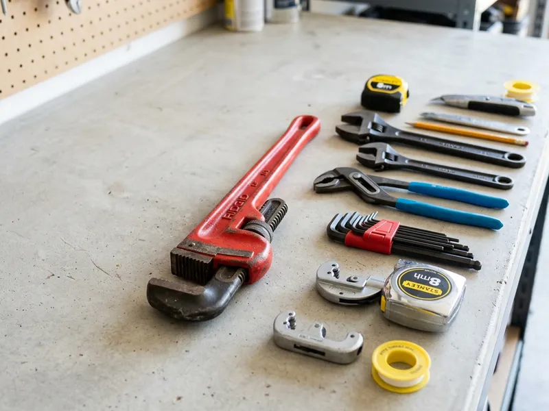 Professional plumbers in Franklintown, PA equipped with top-tier tools for residential and commercial plumbing services.